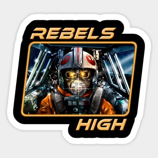 Rebels High Sticker